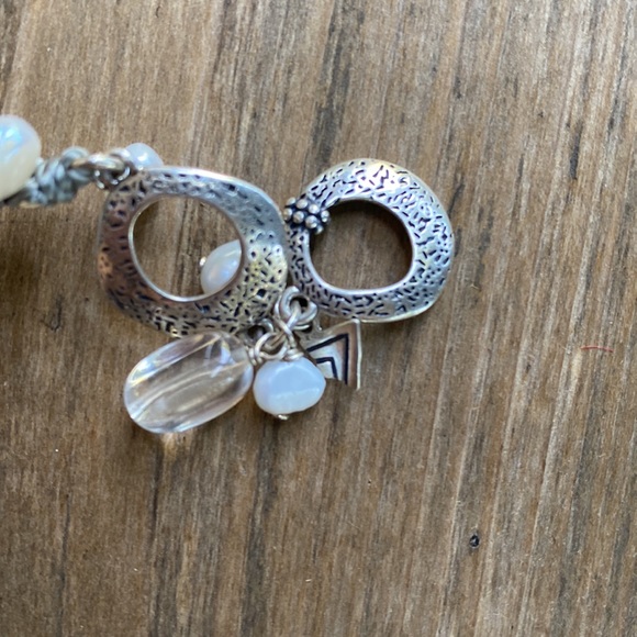 Like New Silpada Effervescence Pearl Beaded Bracelet Retired B2180 - Picture 9 of 12